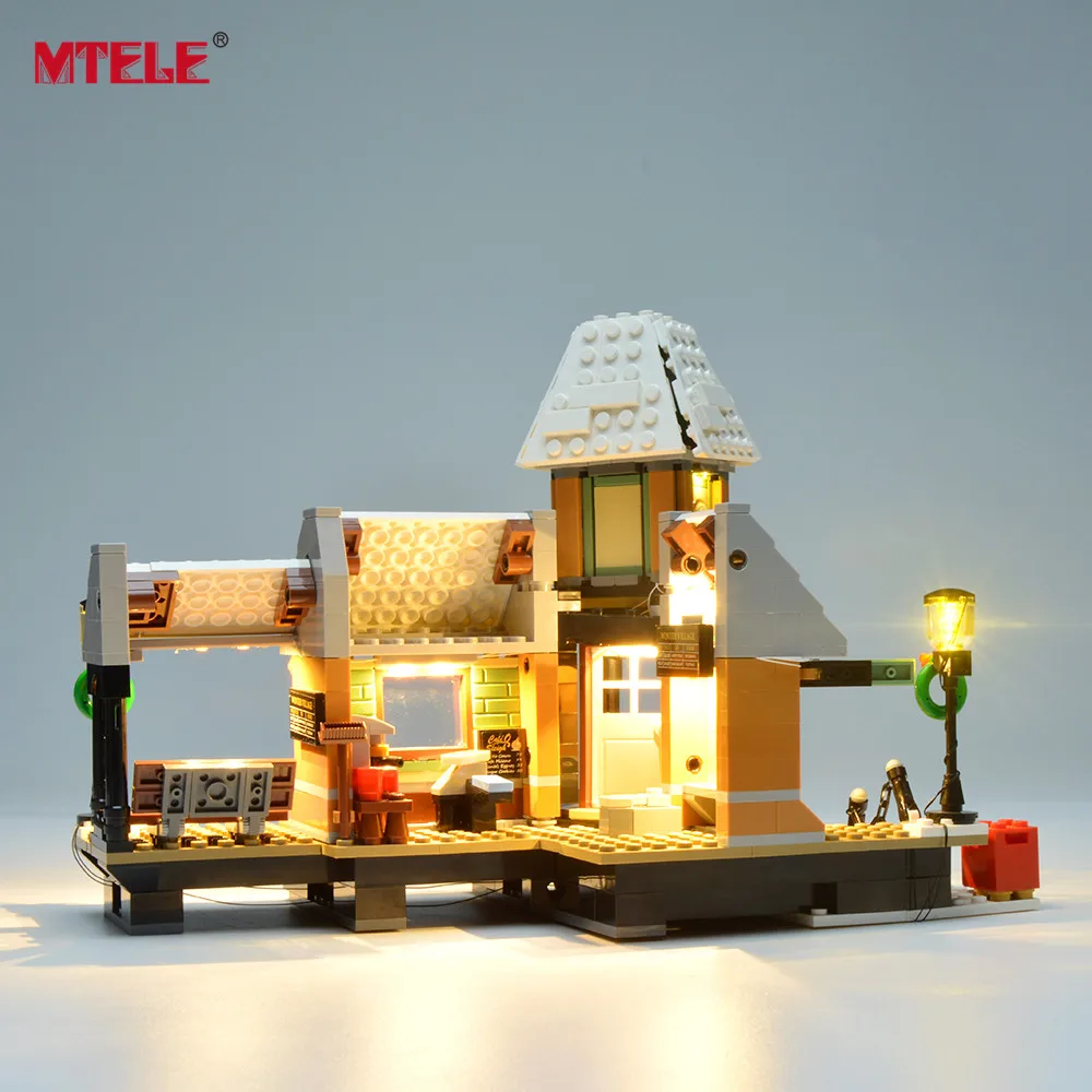 Preise MTELE LED Licht Up Kit Für Winter Dorf Station Beleuchtung Set Kompatibel Mit Creator Serie 10259 (Nicht Enthalten Die modell)