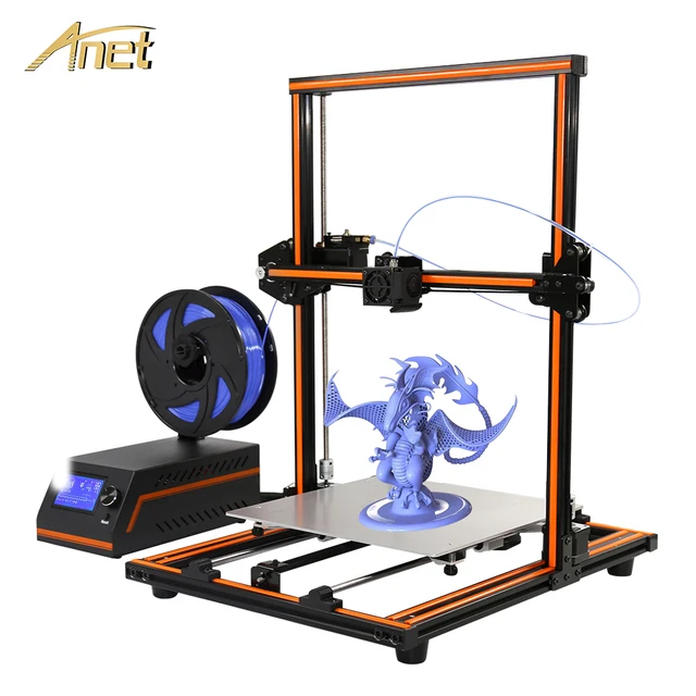 Best Offers Anet E12 Cheap 3D Printer kit DIY Printing Plus Size 300*300*400mm Reprap Prusa i3 3D Printer Impresora 3d with PLA 10m Filament Best Offers Anet E12 Cheap 3D Printer kit DIY Printing Plus Size 300*300*400mm Reprap Prusa i3 3D Printer Impresora 3d with PLA 10m Filament