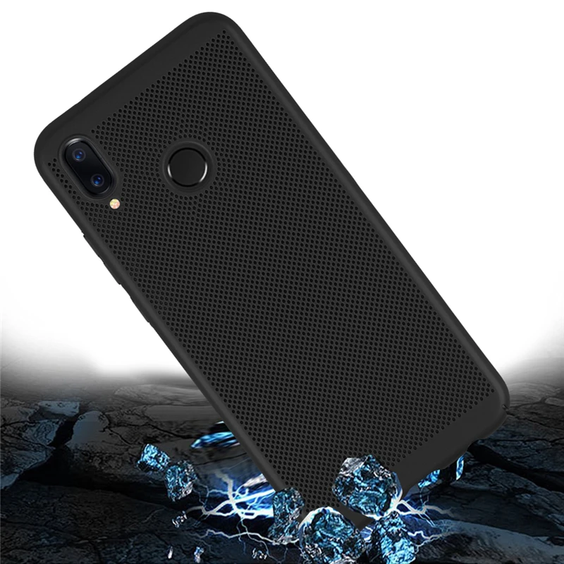 Portefeuille Cooling Ultra Thin Heat dissipation Phone Case For Huawei P20 Lite Shockproof Back Cover Hard PC Plastic Shell Case11 - 