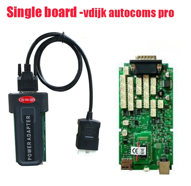 

Single board pcb with bluetooth or usb vdijk autocoms pro for delphis vd ds150e cdp obd obd2 car and truck diagnostic vd tcs CDP