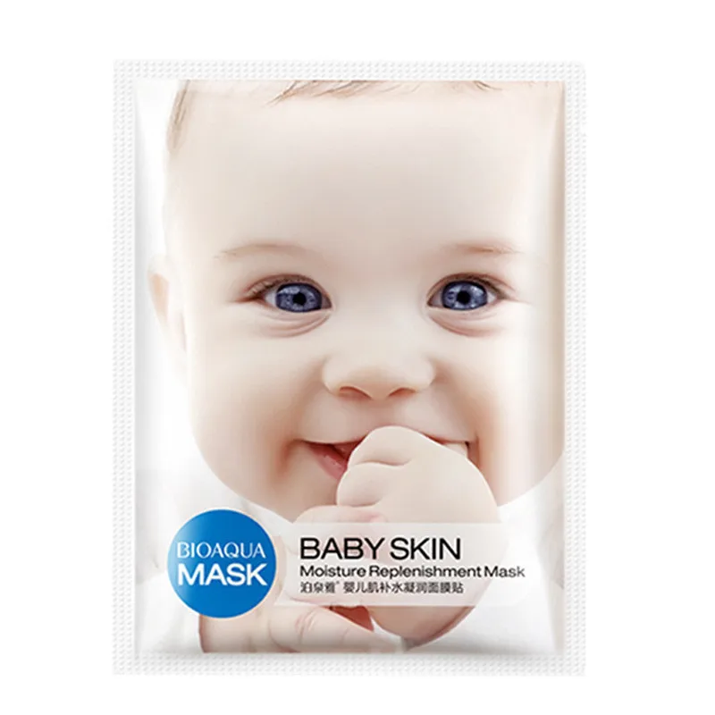 Маска для лица BIOAQUA Baby плавное увлажнение отбеливающая маска контроля жирности