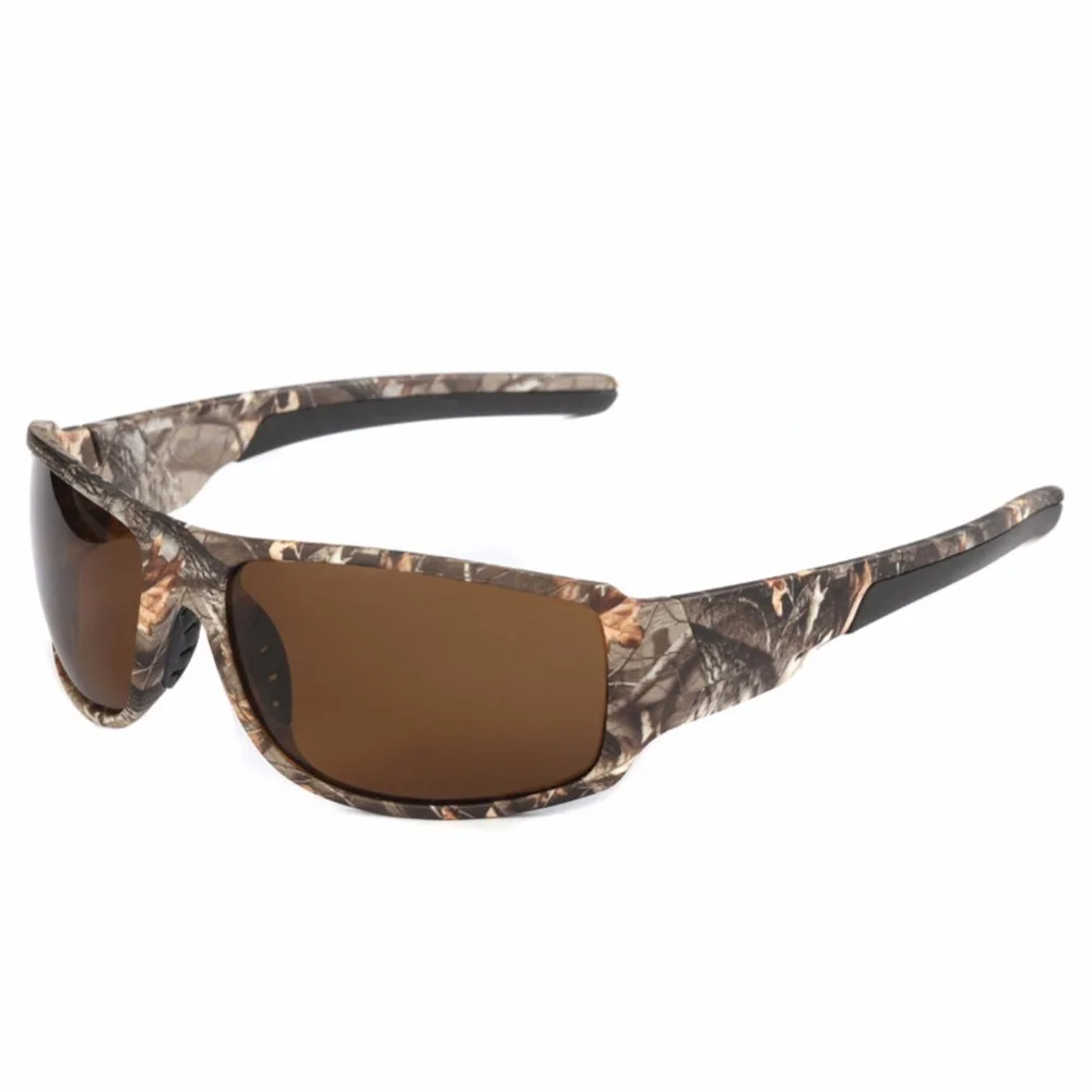 LumiParty для походов спорта рыбалки солнцезащитные очки с камуфляжным принтом оправа Polaroid UV400 очки для Для мужчин для рыбалки охоты на лодках