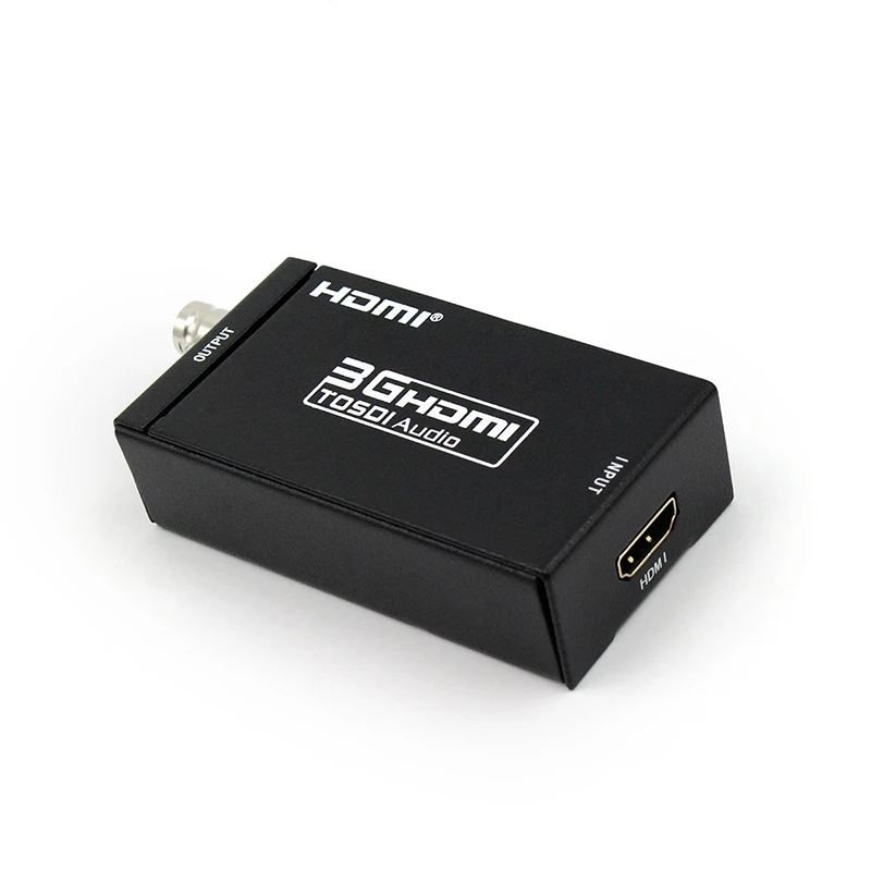 HDMI к SDI конвертер поддержка вещания HDMI сигнала на 3g/SD/HD-SDI сигнал для X360BOX/PS3/STB/SDI монитор/SDI система монтажа