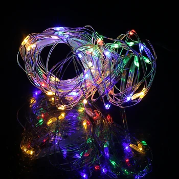 

6m 60 LED String Light Party Decoration 3AA Battery Box With Remote Control