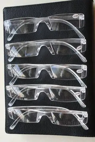 [12 пар]! Прямоугольные украшения в виде ясно для мужчин и женщин, мужские и женские очки без оправы очки для чтения оптом+ 1,0+ 1,5+ 2,0+ 2,5+ 3,0+ 3,5+ 4,0