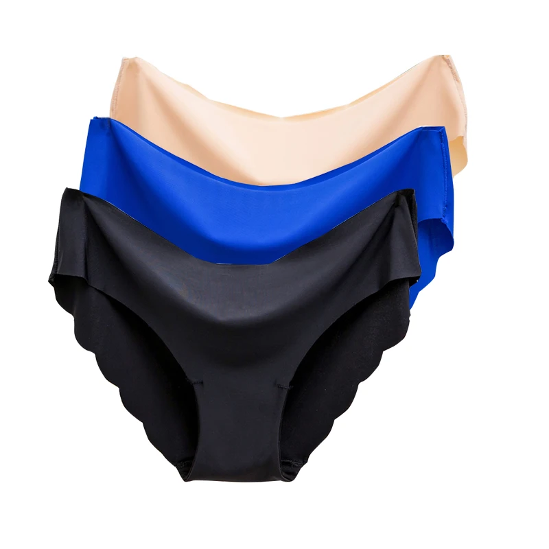 3pcs/Lot Silk Lace Panties 2017 Women's Seamless Panty