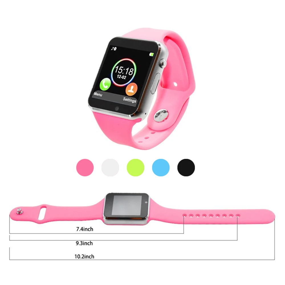  A1 WristWatch Bluetooth Smart Watch Sport Bracelet Pedometer SIM TF Camera  Fitnesse Tracker For HUAWEI Xiaomi VS DT09 Q15