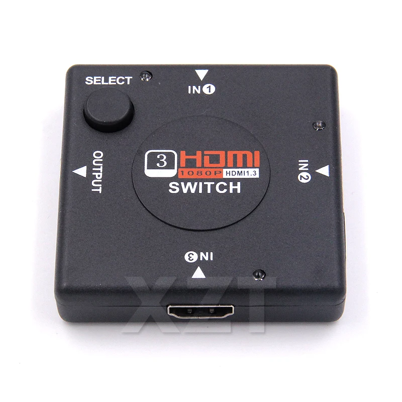 1 шт. 3 входа выход мини порта HDMI переключатель сплиттер коробка для HDTV 1080P видео