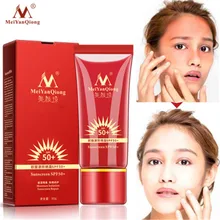 MeiYanQiong SPF50+ солнцезащитный отбеливающий Восстанавливающий солнцезащитный крем для кожи с защитой от масла увлажняющий солнцезащитный крем