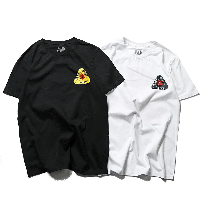 

Palace t shirt streetwear t-shirt cotton vogue t shirt summer t shirt women new arrivals couple shirt Summer short sleeve