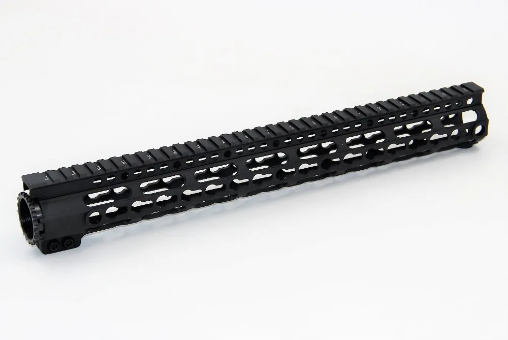 Свет Вес 15 "Алюминий Quad Rail 12 дюймов поплавок Handguard Picatinny Quad Rail для AEG M4 M16 AR15 для пистолетного Пистолеты