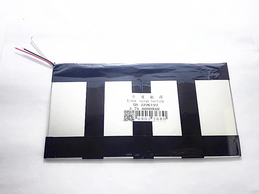 3.7v 8000mAh For Teclast X98 air 3G P98 3G, chuwi v99i Tablet PC Battery 3 wire Perfect quality of large capacity alternatives