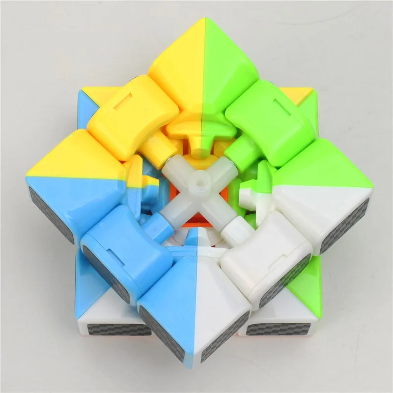 3x3x3 профессиональный, для соревнований, волшебный куб, Скорость Поворотная головоломка, куб и прочным углеволокном гладкая кастрированный игрушки Magic Cube для детей
