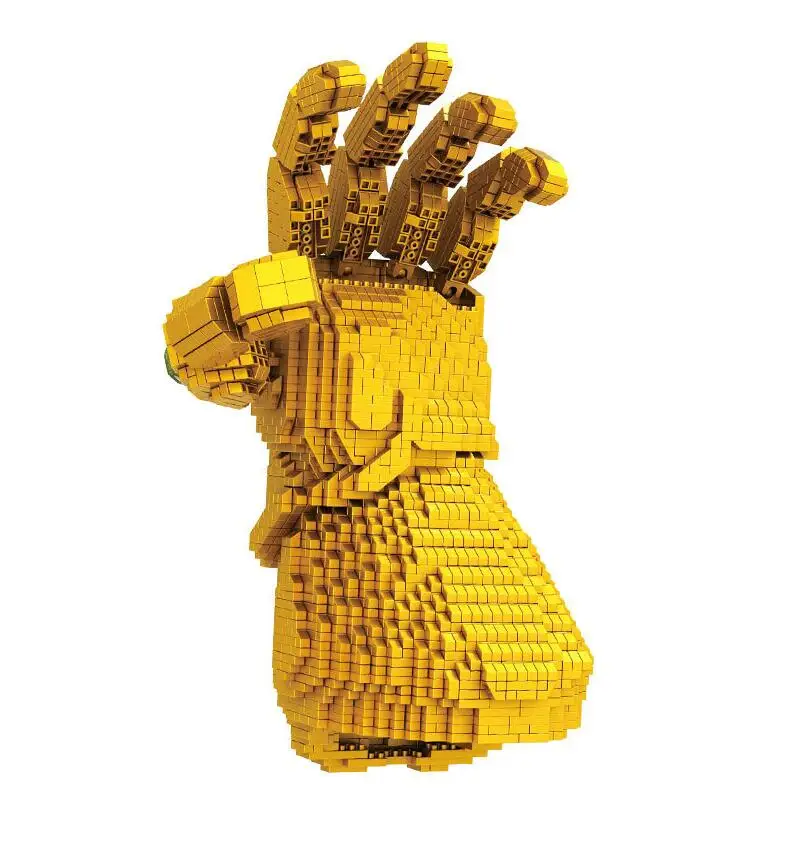 СОЗДАТЕЛЬ серии the Infinity Gauntlet модель блок строительные блоки Набор классические комиксы супер герои большие фигурки игрушки