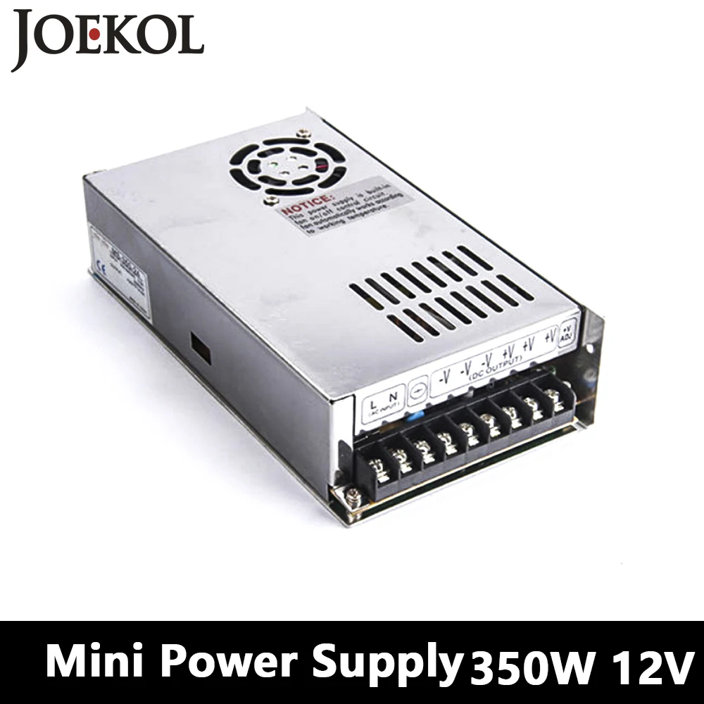 

Mini Switching Power Supply 350W 12v 30A,Single Output Smps Power Supply For Led Strip,AC110V/220V Transformer To DC 12V