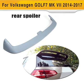 

FRP Unpainted Grey Primer Car Wing Spoiler Auto Trunk boot lip For VW Golf VII MK7 2014UP