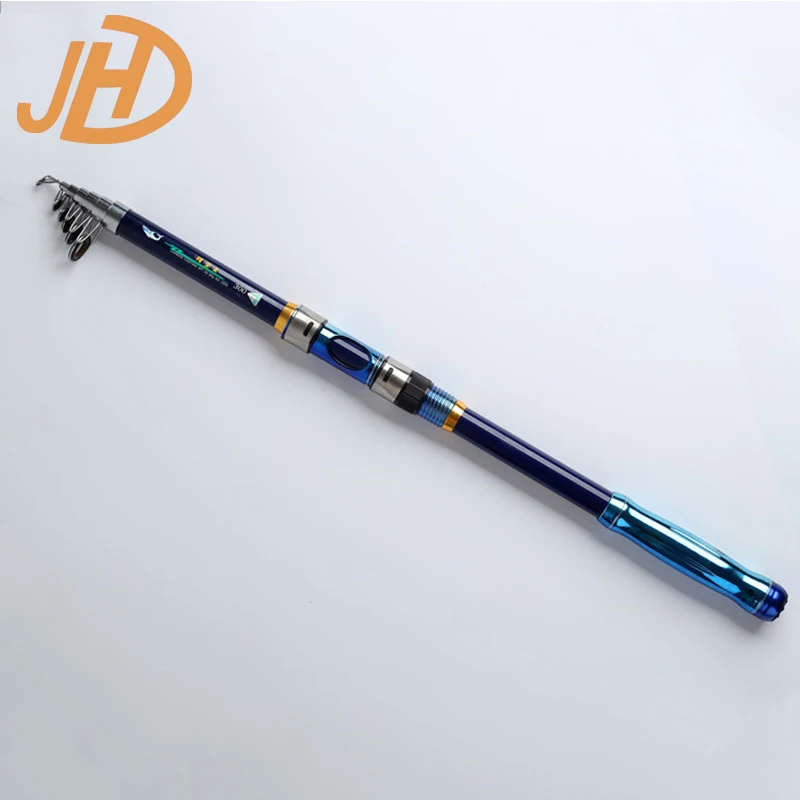 2017 New Spinning Rod Shark Hunting rod blue 2.1 3 m Epoxy Fishing Rod