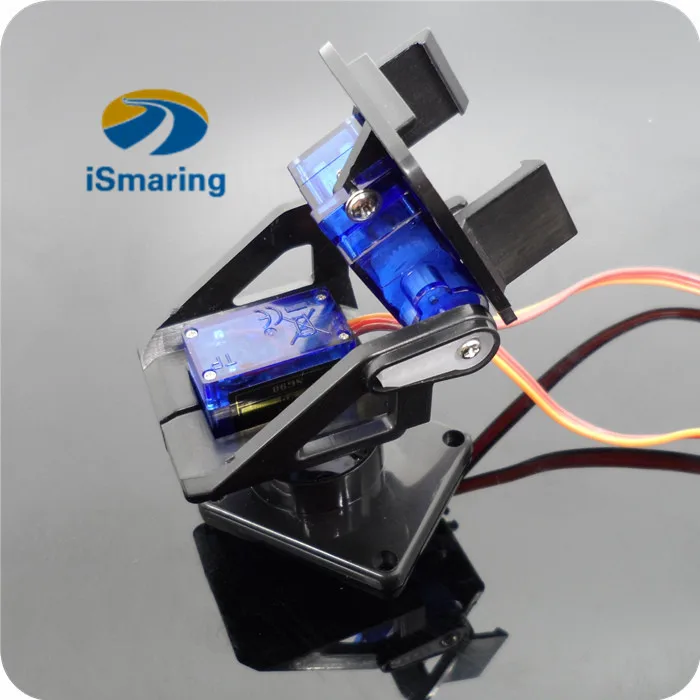 2 набора нейлоновое крепление для камеры FPV и панорамирования совместимое с SG90 9g