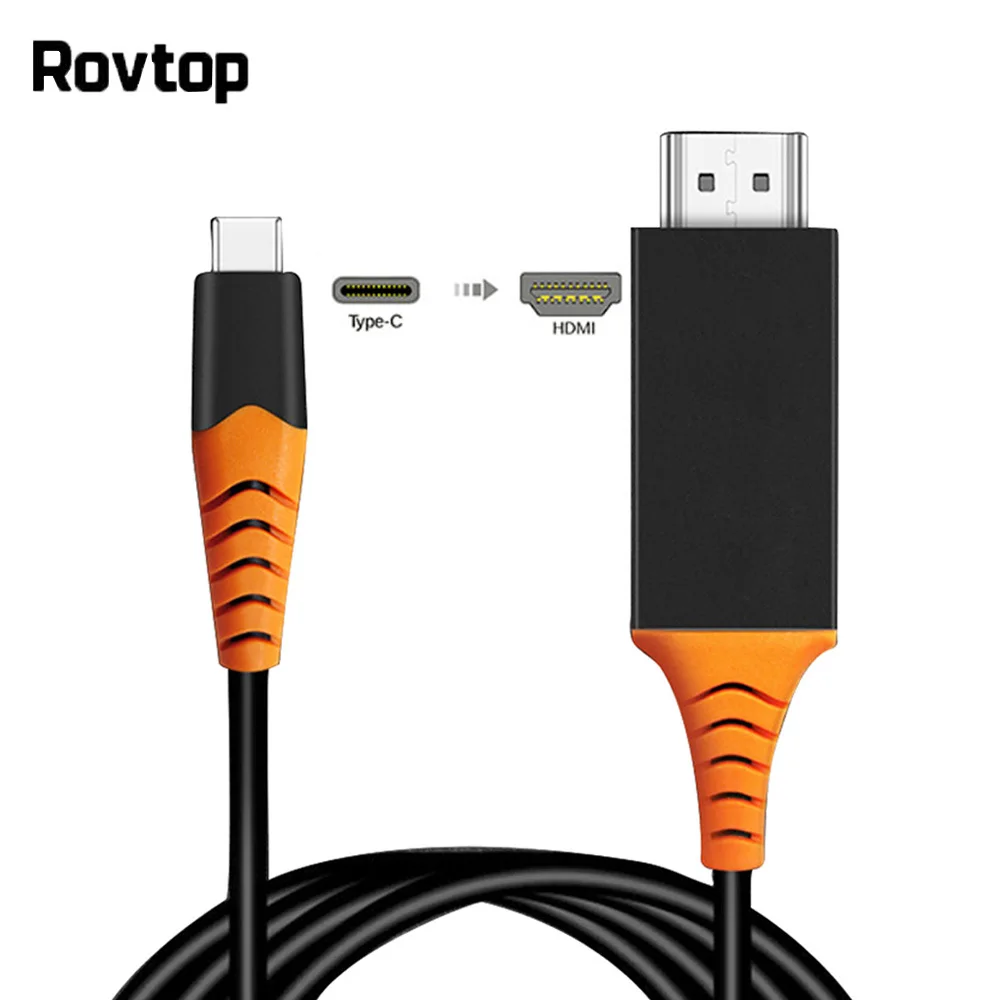 USB 3,1 type C к hdmi-кабель, адаптер type C 4 K HDMI кабель для huawei samsung HDMI адаптер для Xiaomi Asus ZenBook lenovo