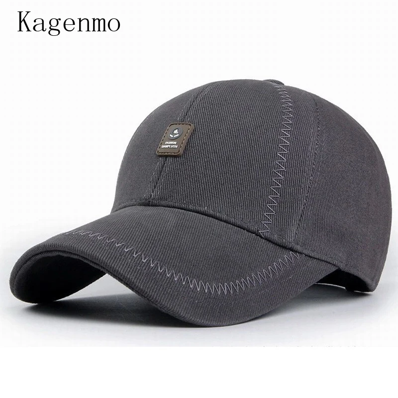 Kagenmo 2017 мода мужской женский шляпа солнца женщины неторопливой езды кепку расслабленный человек бейсболка регулируемая большой размер