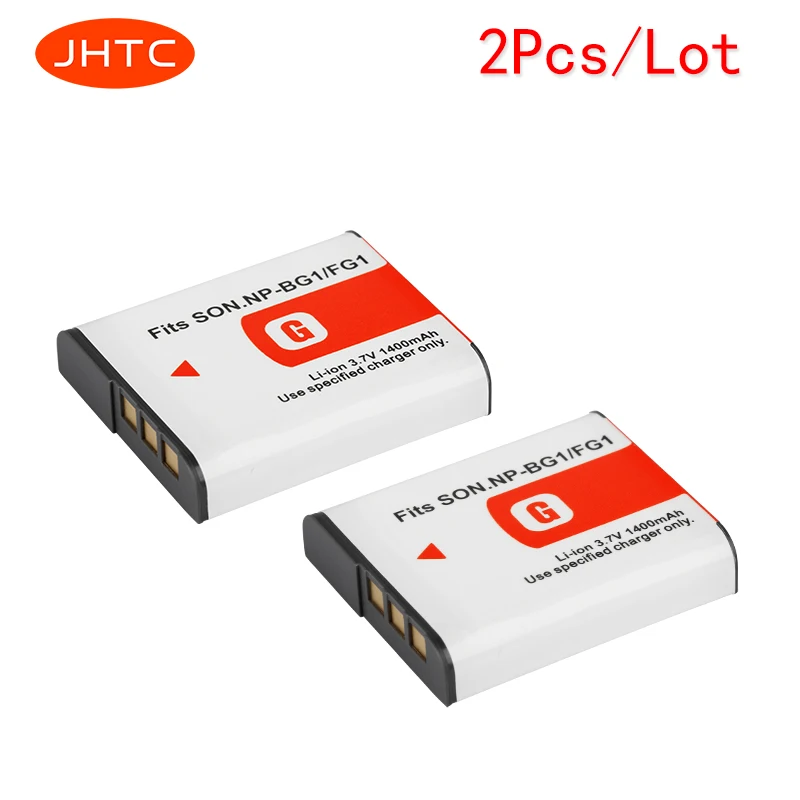 JHTC 2Pcs/lot 1400mAh NP-BG1 NP BG1 Battery For SONY Cyber-shot DSC-H3 DSC-H7 DSC-H9 DSC-H10 DSC-H20 DSC-H50 DSC-H55 DSC-H70 JHTC 2Pcs/lot 1400mAh NP-BG1 NP BG1 Battery For SONY Cyber-shot DSC-H3 DSC-H7 DSC-H9 DSC-H10 DSC-H20 DSC-H50 DSC-H55 DSC-H70