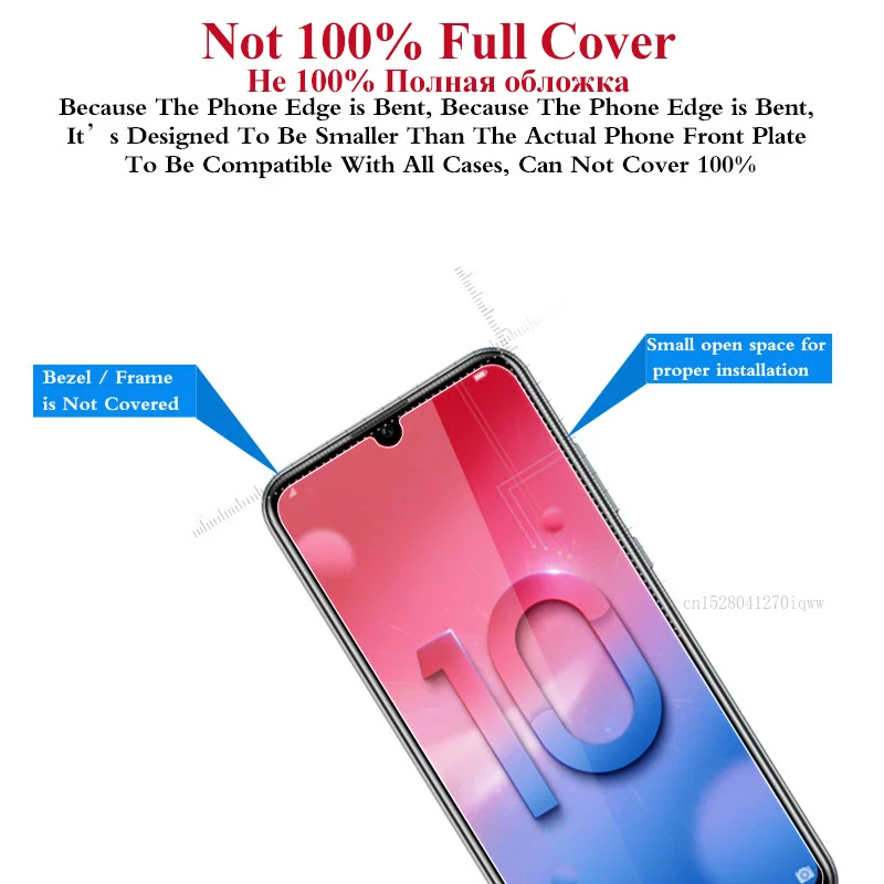 Honor10 10 Lite Защитное стекло для Honor 10 Lite закаленное стекло Защита экрана на huawei Honor 10 светильник Honer защитная пленка