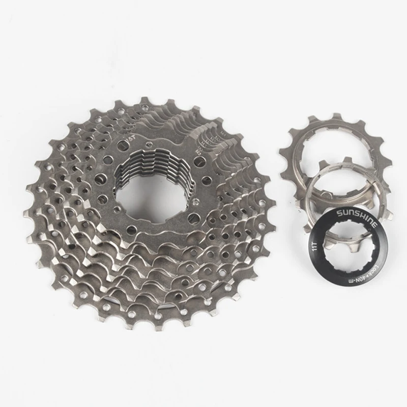 Road Bike Cassette Sprocket 9S/18S/27S Speed Freewheel Cassette 11 28T