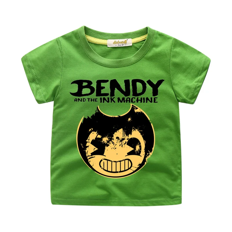 

Children Bendy Costume T-shirt For Boy Clothing Girl T Shirts Clothes Baby Tees Tops Kids Casual Shirt Baby Tshirt Cltohes WJ155