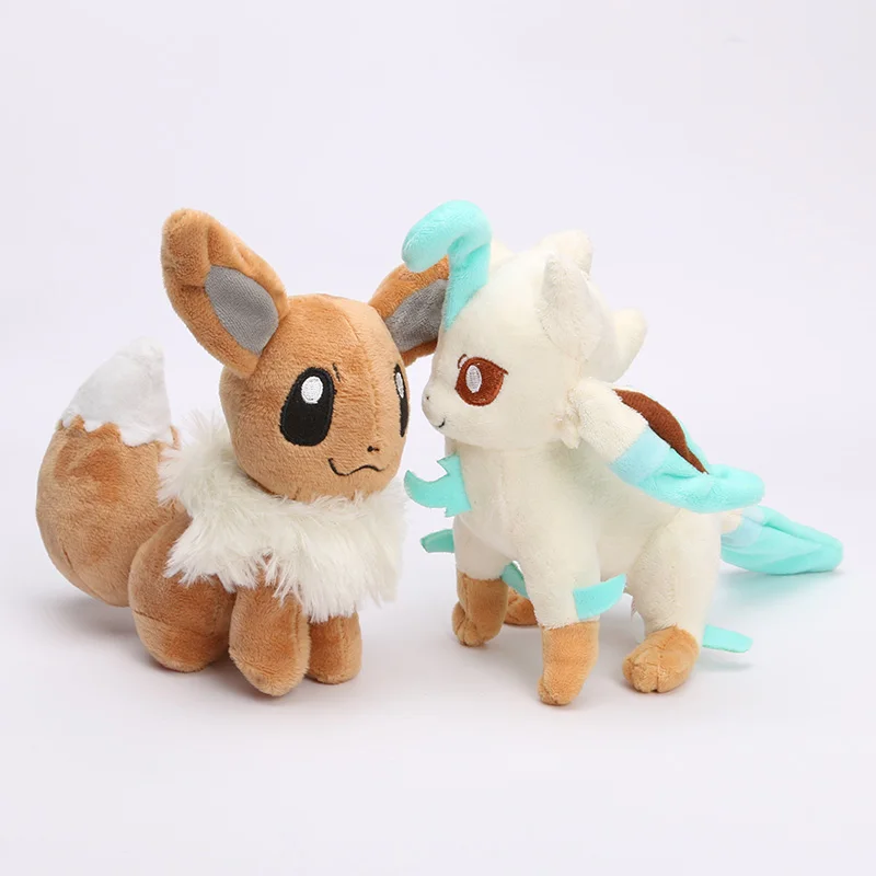 8 шт., 9 шт., карманная плюшевая Umbreon Glaceon Vaporeon Flareon Jolteon, плюшевая кукла, рождественские подарки, 17-24 см