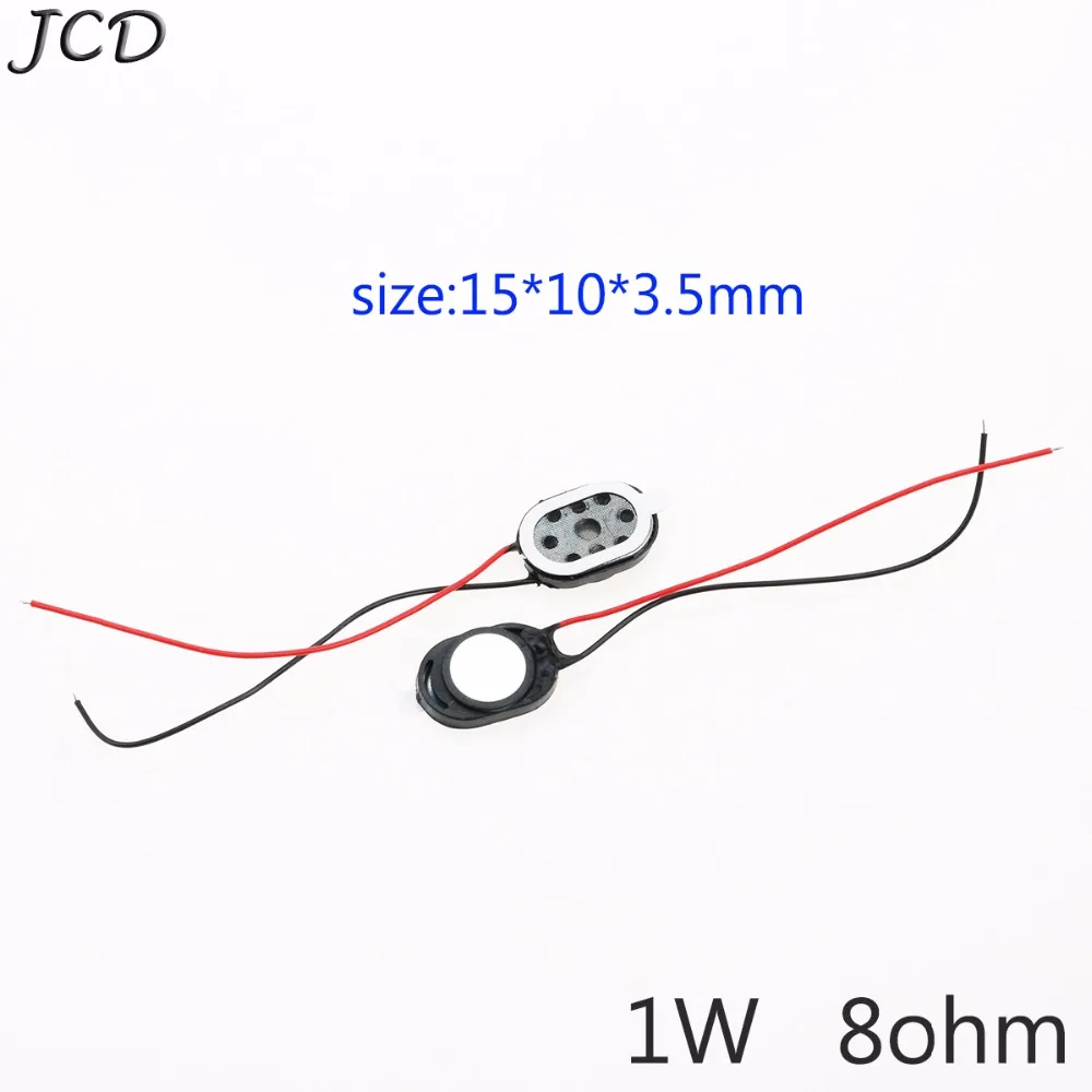 JCD 1 Вт 8 ом 15*10*3,5 мм PC Динамик Громкий Динамик Труба Рог Маленький Магнит планшет DIY телефон компьютер громкий динамик аудио