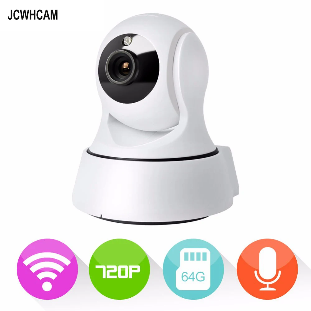Камера видеонаблюдения JCWHCAM Беспроводная мини-IP-камера Wi-Fi 720P ночное видение