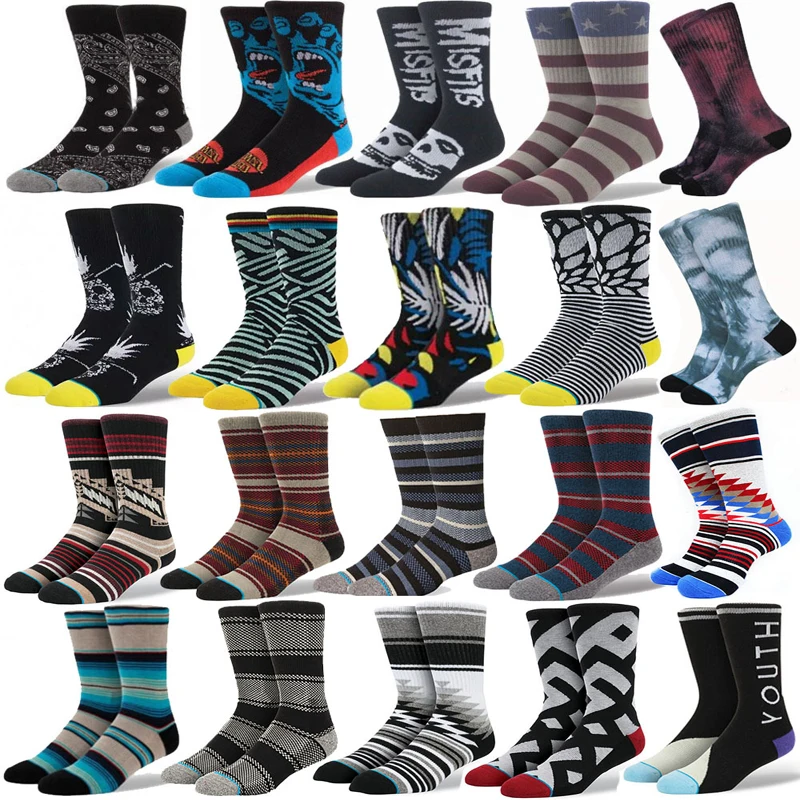 USA Brand Skate Socks High Quality Compression Terry Knee Sport Socks