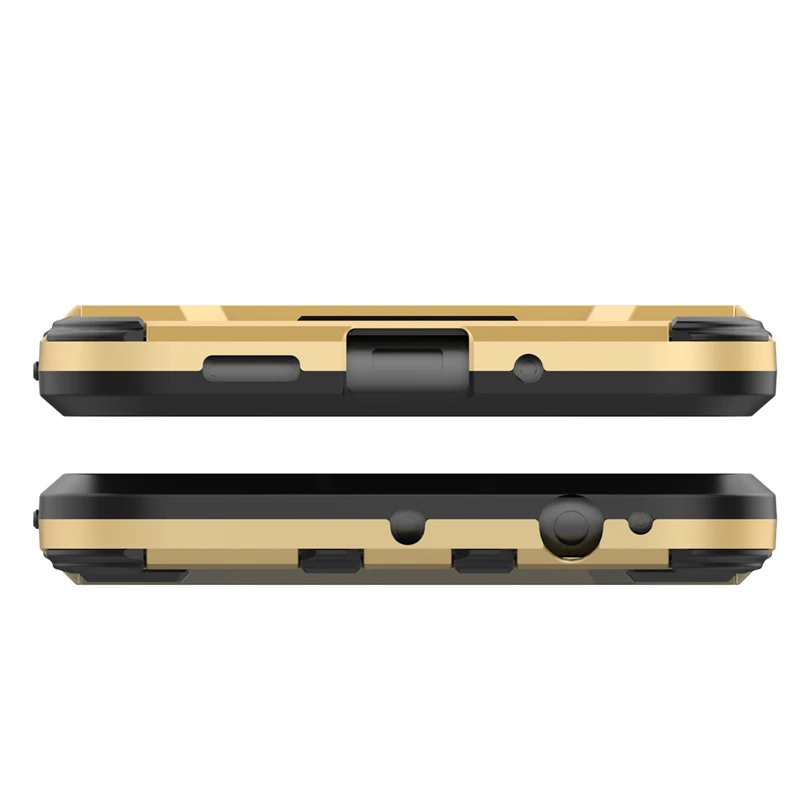 2 in 1 Hard PC + Soft Silicone TPU Rugged Rubber Kickstand Case For Xiaomi Mi5C Matte Armor Shockproof Phone Holder Cover Shell (6)