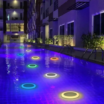 

Outdoor waterproof solar /water light led torch light solar under water Dustpro garden landscape Floating flame light