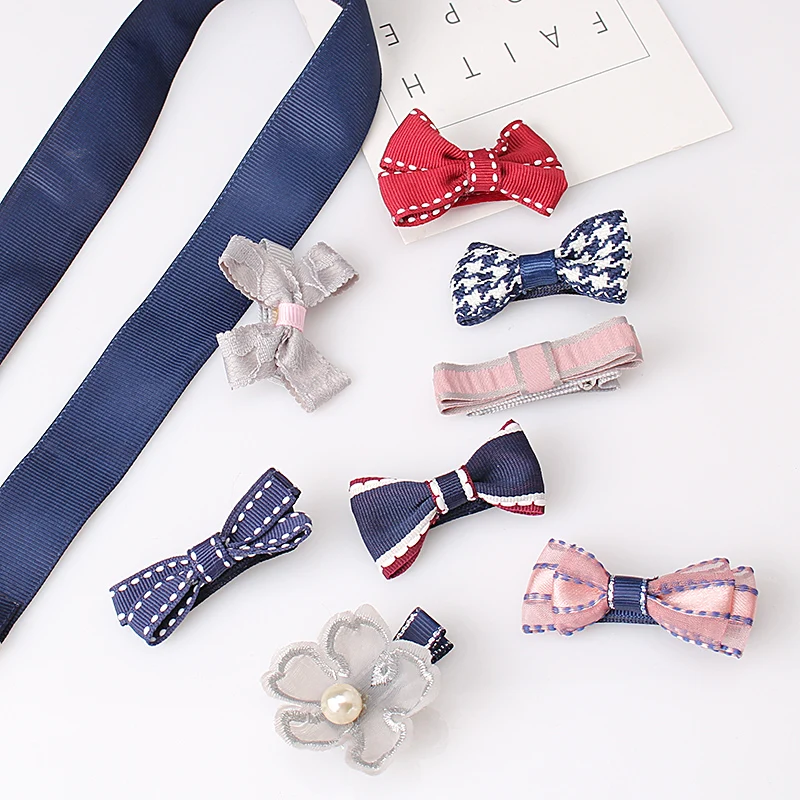 

8Pcs/set Flower Bow Crown Hairpins Set Princess Hair Accessories Children Hair Clip Headwear Girl Barrettes Clamps Hairgrip Gift