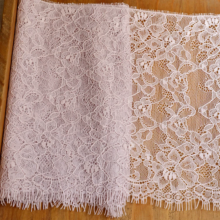 5pcs 5meter/lots 18.2cm 716&quot width pink eyelash mesh fabric tapes lace trim ribbon S16A755L0321E | Дом и сад