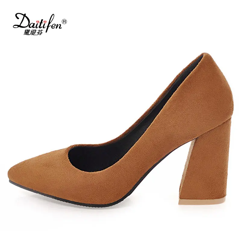 Daitifen Plus Size 33 45 Discount Women shoes Concise Pointed toe