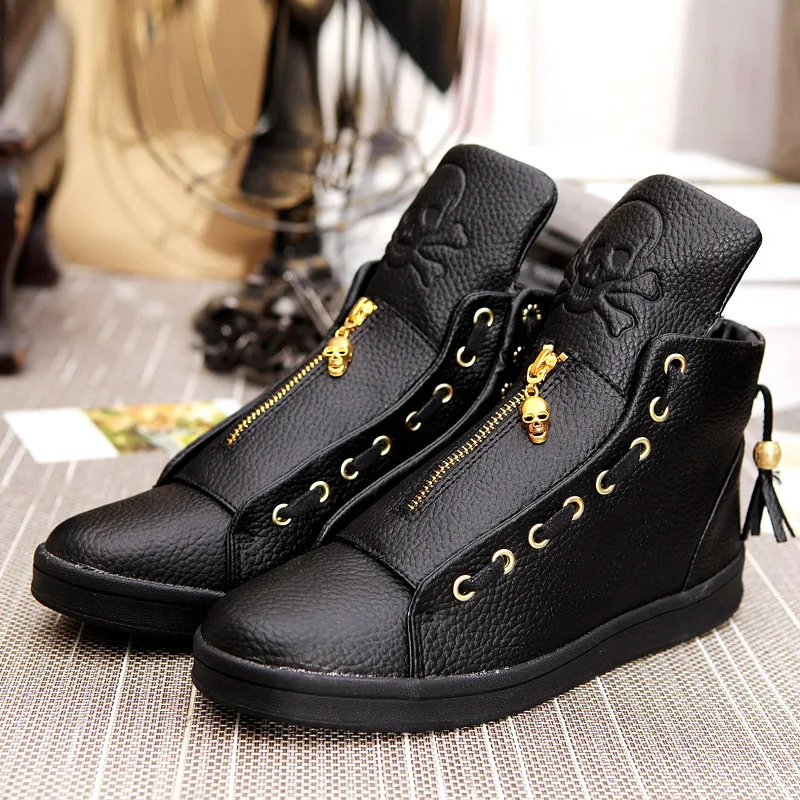 high end high top sneakers