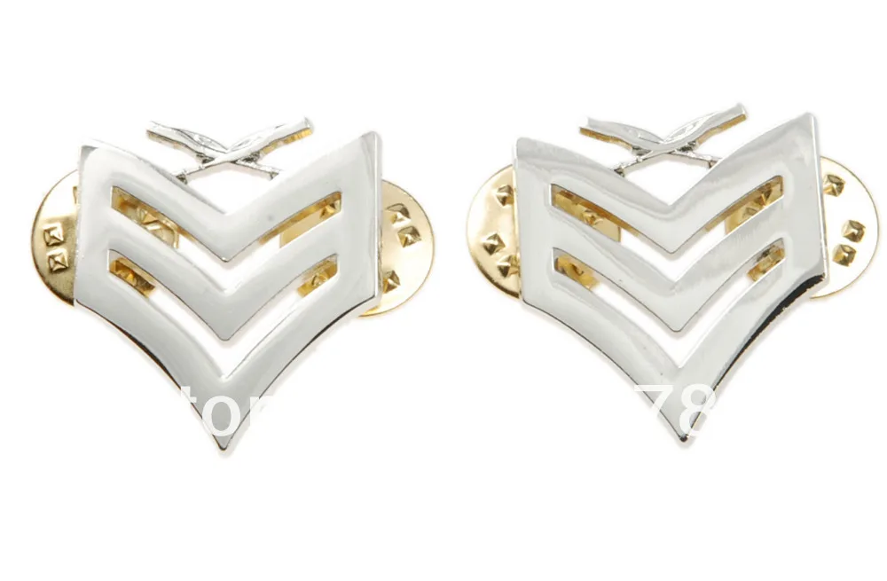 Металлическая штифта бейджи в виде английской марки sarter INSIGNIA| |