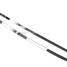 Для Jaguar F-Pace f pace X761 201 7 задняя часть багажника из нержавеющей стали+ средняя крышка планки