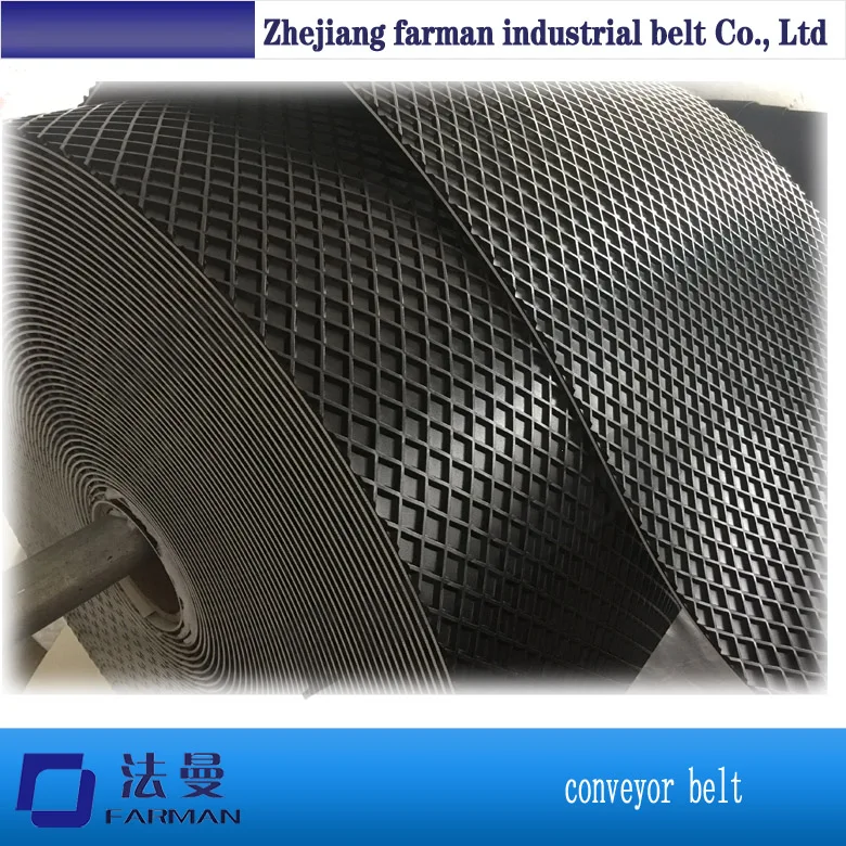 Алмазная модель ПВХ конвейерная лента цена для шлифовальной машины|pvc conveyor