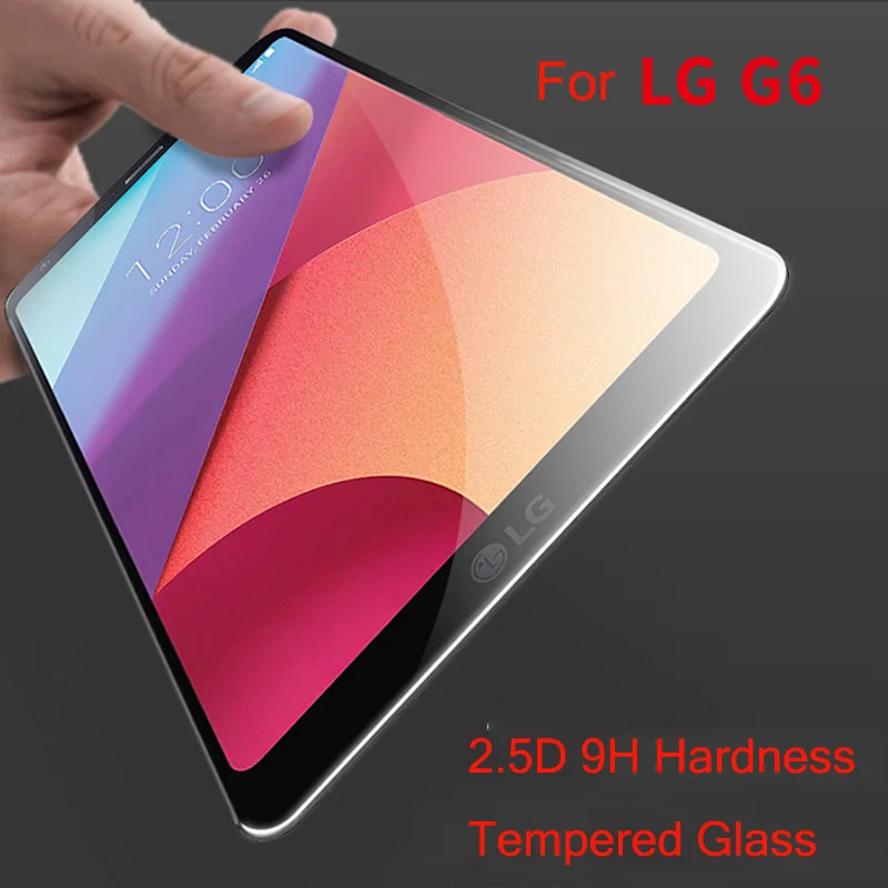 Lephee для LG G6 закаленное Стекло LGG6 Экран протектор H870 Плёнки 9 H 2.5D ясно телефон