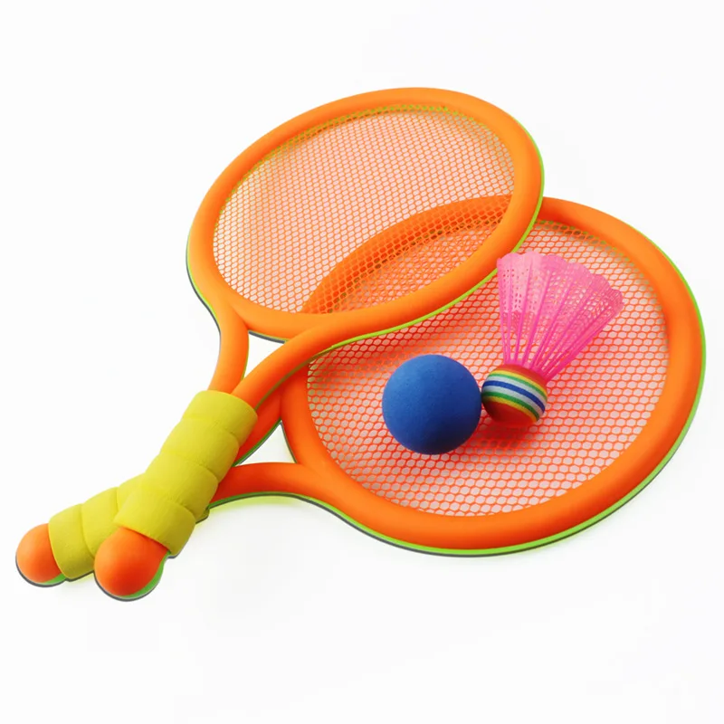 Детская ракетка для бадминтона, игрушки для отдыха, теннисная ракетка для бадминтона, игрушки для родителей и детей
