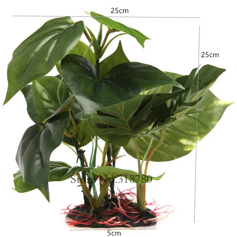 1 шт., пластиковые аквариумные растения, украшение для аквариума, искусственные растения, трава, аквариум, искусственные растения, цветок, Высота 13-28 см