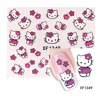Nail Art Water Decal Sticker Fashion Tips Decoration 1349
