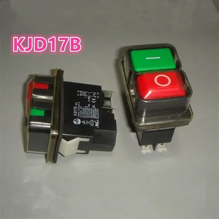 

4pin IP55 electromagnetic switch KJD17B machine tool special electromagnetic switch general KLD electromagnetic switch