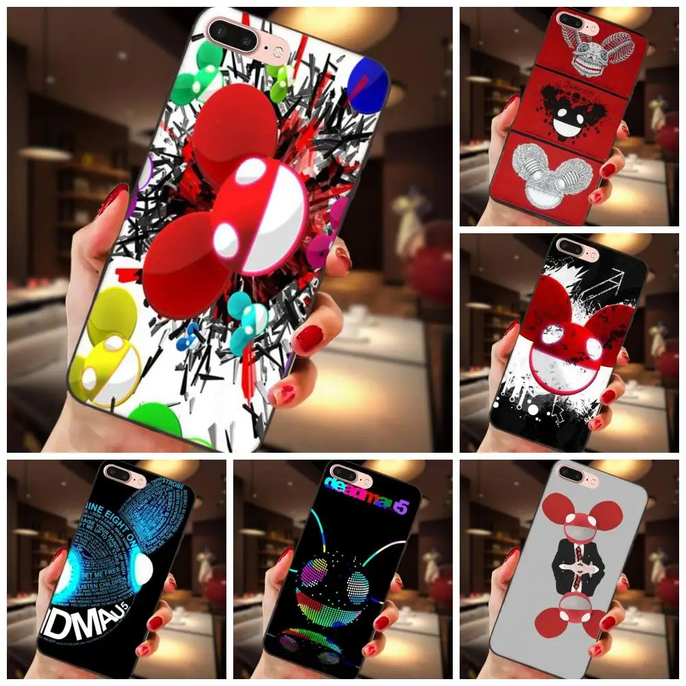 

For Samsung Galaxy Note 4 8 9 G313 S3 S4 S5 S6 S7 S8 S9 S10 Edge Plus Lite I9080 Soft Art Print Deadmau5