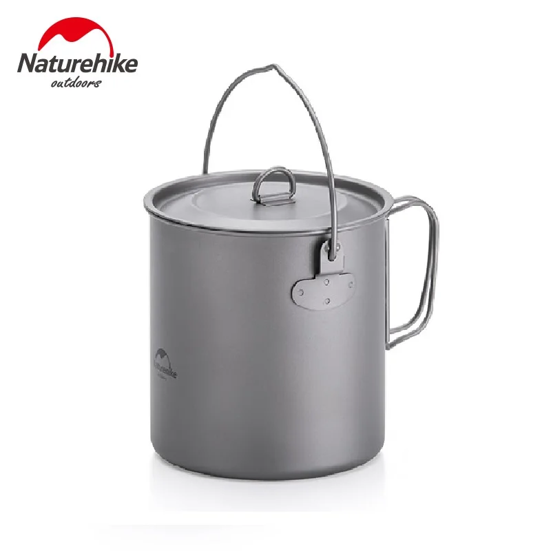 

Naturehike Cookware Set Ultralight Titanium Pot Frying Pan Outdoor Camping Titanium Bowl Titanium Cup Picnic