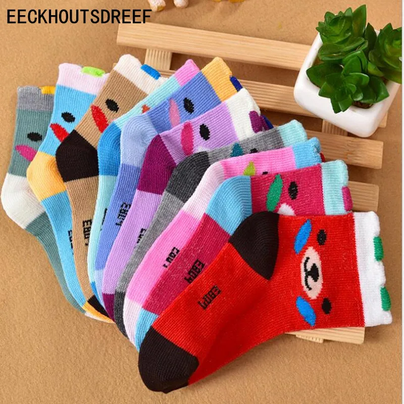 Cotton Baby Socks Newborn Floor Socks Kids Boy Girls Children Socks For
