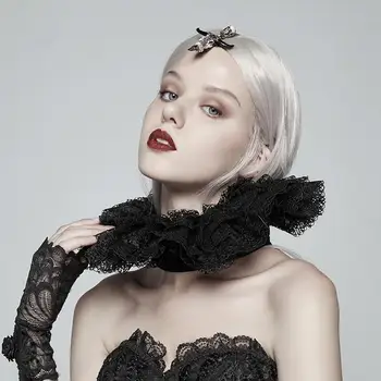 

Punk Rave Women's Lolita Adjustable Multilayered Lace Collar WS294LHF